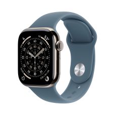 Apple Watch Series 11, 42 mm, Nalural Titanium GPS+Cellular, Anchor blue Sport Band M/L Apple Watch Series 11, 42 mm, Nalural Titanium GPS+Cellular, Anchor blue Sport Band M/L
