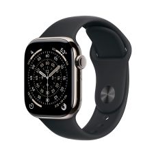 Apple Watch Series 11, 42 mm, Nalural Titanium GPS+Cellular, Black Sport Band M/L Apple Watch Series 11, 42 mm, Nalural Titanium GPS+Cellular, Black Sport Band M/L