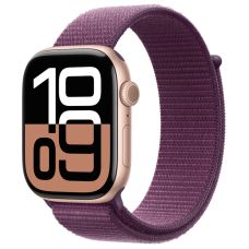 Умные часы Apple Watch Series 10 46 мм, Aluminium Case GPS, Sport Loop, Rose Gold Умные часы Apple Watch Series 10 46 мм, Aluminium Case GPS, Sport Loop, Rose Gold