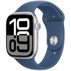 Умные часы Apple Watch Series 10 46 мм, M/L 140-245 мм, Aluminium Case GPS, Silver Умные часы Apple Watch Series 10 46 мм, M/L 140-245 мм, Aluminium Case GPS, Silver