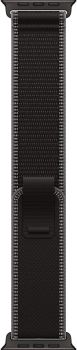 Apple Watch Ultra 3, Black Titanium Case with Black/Charcoal Trail Loop (M/L)