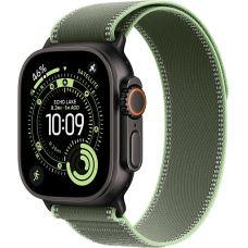 Apple Watch Ultra 3, Black Titanium Case with Green/Neon Trail Loop (M/L) Apple Watch Ultra 3, Black Titanium Case with Green/Neon Trail Loop (M/L)