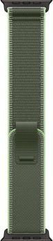 Apple Watch Ultra 3, Black Titanium Case with Green/Neon Trail Loop (S/M)