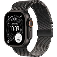 Apple Watch Ultra 3, Black Titanium Case with Black Titanium Milanese Loop (M) Apple Watch Ultra 3, Black Titanium Case with Black Titanium Milanese Loop (M)