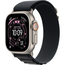 Apple Watch Ultra 3, Natural Titanium Case with Black Alpine Loop (L) Apple Watch Ultra 3, Natural Titanium Case with Black Alpine Loop (L)