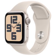 Apple Watch SE 2, 40 мм, корпус из алюминия цвета сияющая звезда, спортивный ремешок цвета сияющая звезда, GPS + Cellular, M/L Apple Watch SE 2, 40 мм, корпус из алюминия цвета сияющая звезда, спортивный ремешок цвета сияющая звезда, GPS + Cellular, M/L
