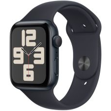Apple Watch SE 2, 44 мм, корпус из алюминия цвета тёмная ночь, спортивный ремешок цвета тёмная ночь, GPS + Cellular, M/L Apple Watch SE 2, 44 мм, корпус из алюминия цвета тёмная ночь, спортивный ремешок цвета тёмная ночь, GPS + Cellular, M/L
