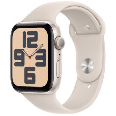Apple Watch SE 2, 44 мм, корпус из алюминия цвета сияющая звезда, спортивный ремешок цвета сияющая звезда, GPS + Cellular, M/L Apple Watch SE 2, 44 мм, корпус из алюминия цвета сияющая звезда, спортивный ремешок цвета сияющая звезда, GPS + Cellular, M/L