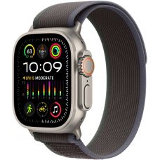 Apple Watch Ultra 2 GPS + Cellular, 49 мм, корпус из титана, ремешок Trail синего/черного цвета - S/M-M/L