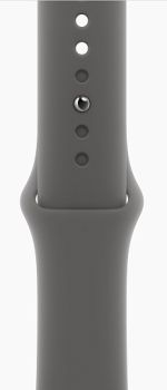Apple Watch Series 11 42mm, Space Gray Aluminum Case with Sport Band Stone Gray