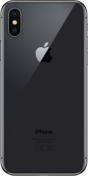 iPhone X 256 ГБ Серый космос задняя крышка